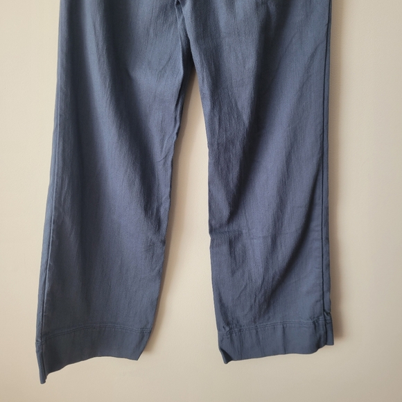 Anthropologie High Rise Wide Leg Button Fly Pants Size 4 - Picture 8 of 9